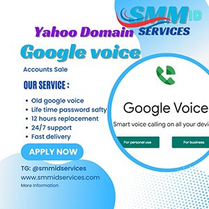 Buy Yahoo Google Voice Account | Yahoo gv购买